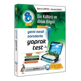 8. Sınıf Din Kültürü ve Ahlak Bilgisi 8 Öğrencilik Kutu Yaprak Test-Çanta Yayınları