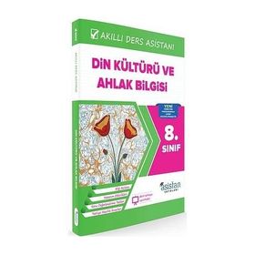 8. Sınıf Din Kültürü ve Ahlak Bilgisi Akıllı Ders Asistanı Asistan Yayınları - Asistan Komisyon