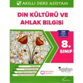 8. Sınıf Din Kültürü ve Ahlak Bilgisi Akıllı Ders Asistanı Asistan Yayınları - Asistan Komisyon