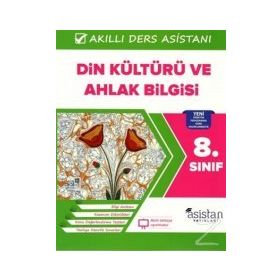 8. Sınıf Din Kültürü ve Ahlak Bilgisi Akıllı Ders Asistanı Asistan Yayınları - Asistan Komisyon