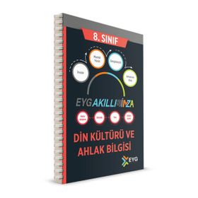 8. Sınıf Din Kültürü Ve Ahlak Bilgisi Akıllı İmza Defteri - Eyg Yayınları