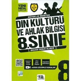 8. Sınıf Din Kültürü ve Ahlak Bilgisi Analiz Yayınları