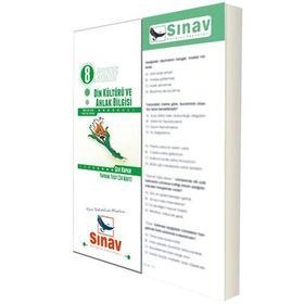 8. Sınıf Din Kültürü ve Ahlak Bilgisi Çek Kopar Yaprak Test 24 Adet - kollektif
