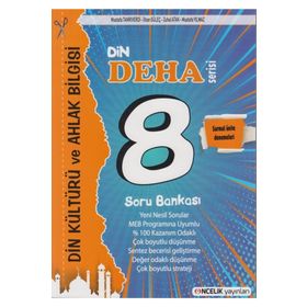 8. Sınıf Din Kültürü ve Ahlak Bilgisi Deha Serisi Soru Bankası-Öncelik Yayınları