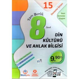 8. Sınıf Din Kültürü ve Ahlak Bilgisi Dinamo Soru Bankası-Tonguç Akademi