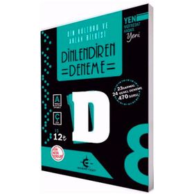 8. Sınıf Din Kültürü ve Ahlak Bilgisi Dinlendiren Defter-Eker Test Yayınları