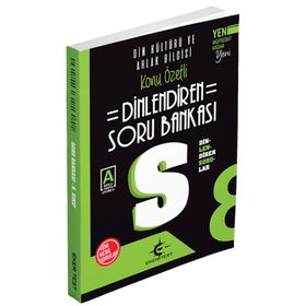 8. Sınıf Din Kültürü ve Ahlak Bilgisi Dinlendiren Konu Özetli Soru Bankası Eker Test Yayınları