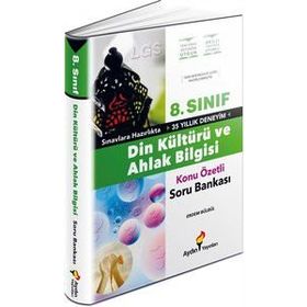 8. Sınıf Din Kültürü ve Ahlak Bilgisi Dinlendiren Konu Özetli Soru Bankası Eker Test Yayınları