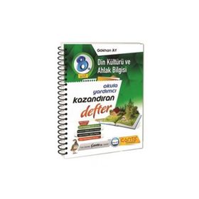 8. Sınıf Din Kültürü ve Ahlak Bilgisi Kazandıran Defter-Çanta Yayınları
