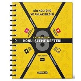 8. Sınıf Din Kültürü ve Ahlak Bilgisi Konu İşleme Defteri Hız Yayınları