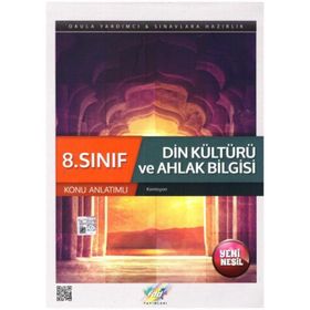 8. Sınıf Din Kültürü ve Ahlak Bilgisi Konu Konu Yazılıya Hazırlık Denemeleri - Kollektif
