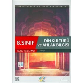 8. Sınıf Din Kültürü ve Ahlak Bilgisi Konu Konu Yazılıya Hazırlık Denemeleri - Kollektif