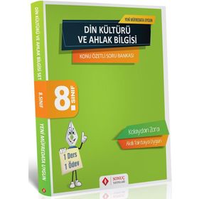 8. Sınıf Din Kültürü ve Ahlak Bilgisi Konu Özetli Soru Bankası Seti Sonuç Yayınları