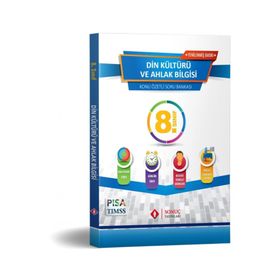 8. Sınıf Din Kültürü ve Ahlak Bilgisi Konu Özetli Soru Bankası Seti Sonuç Yayınları