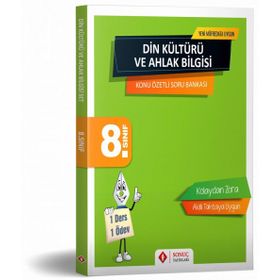 8. Sınıf Din Kültürü ve Ahlak Bilgisi Konu Özetli Soru Bankası Seti Sonuç Yayınları