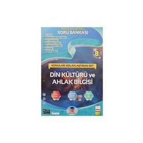 8. Sınıf Din Kültürü ve Ahlak Bilgisi Konuları Kolaylaştıran Set - Zeka Küpü Yayınları