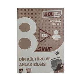8. Sınıf Din Kültürü ve Ahlak Bilgisi Kutu Test Pergel Yayınları