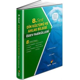 8. Sınıf Din Kültürü ve Ahlak Bilgisi Ödev Fasikülleri - Aydın Yayınları