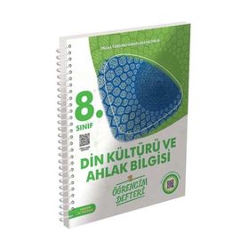 8. Sınıf Din Kültürü ve Ahlak Bilgisi Öğrencim Defteri-Murat Yayınları