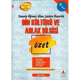 8. Sınıf Din Kültürü ve Ahlak Bilgisi Özet Delta - Kültür Yayınları