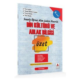 8. Sınıf Din Kültürü ve Ahlak Bilgisi Özet Delta - Kültür Yayınları