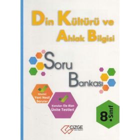 8.Sınıf Din Kültürü ve Ahlak Bilgisi Soru Bankası Çizge Yayınevi
