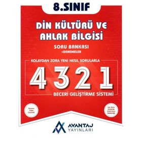 8.sınıf Din Kültürü ve Ahlak Bilgisi Soru Bankası + Denemeler-Avantaj Yayınları