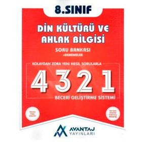 8.sınıf Din Kültürü ve Ahlak Bilgisi Soru Bankası + Denemeler-Avantaj Yayınları