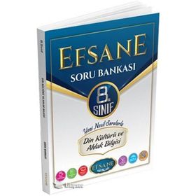 8. Sınıf Din Kültürü ve Ahlak Bilgisi Soru Bankası Efsane Yayınları