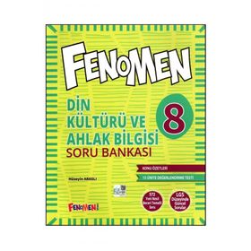 8. Sınıf Din Kültürü ve Ahlak Bilgisi Soru Bankası-Fenomen Okul Yayınları