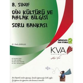 8. Sınıf Din Kültürü ve Ahlak Bilgisi Soru Bankası KVA Yayınları