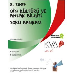 8. Sınıf Din Kültürü ve Ahlak Bilgisi Soru Bankası KVA Yayınları