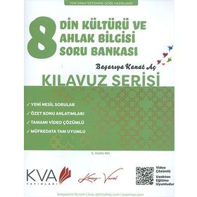 8. Sınıf Din Kültürü ve Ahlak Bilgisi Soru Bankası KVA Yayınları