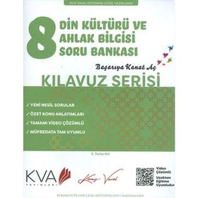 8. Sınıf Din Kültürü ve Ahlak Bilgisi Soru Bankası KVA Yayınları