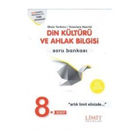 8. Sınıf Din Kültürü ve Ahlak Bilgisi Soru Bankası Limit Yayınları