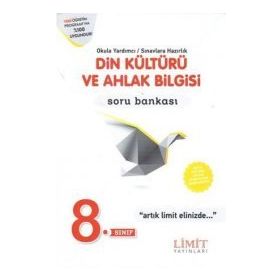 8. Sınıf Din Kültürü ve Ahlak Bilgisi Soru Bankası Limit Yayınları