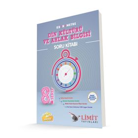 8. Sınıf Din Kültürü ve Ahlak Bilgisi Soru Bankası Limit Yayınları