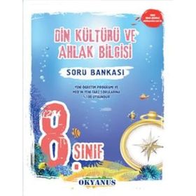 8.Sınıf Din Kültürü ve Ahlak Bilgisi Soru Bankası - Okyanus Yayınları