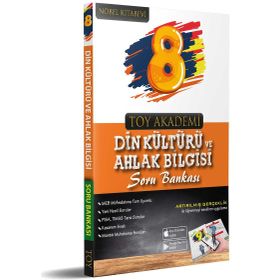 8. Sınıf Din Kültürü ve Ahlak Bilgisi Soru Bankası Toy Akademi Yayınları