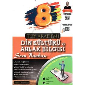 8. Sınıf Din Kültürü ve Ahlak Bilgisi Soru Bankası Toy Akademi Yayınları