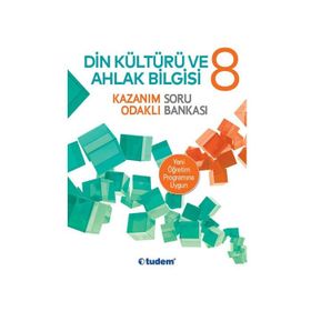 8. Sınıf Din Kültürü ve Ahlak Bilgisi Soru Bankası Tudem Yayınları