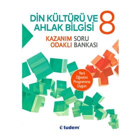 8. Sınıf Din Kültürü ve Ahlak Bilgisi Soru Bankası Tudem Yayınları