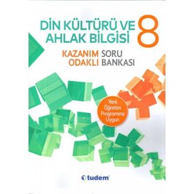8. Sınıf Din Kültürü ve Ahlak Bilgisi Soru Bankası Tudem Yayınları
