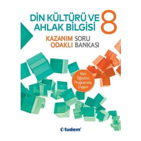 8. Sınıf Din Kültürü ve Ahlak Bilgisi Soru Bankası Tudem Yayınları
