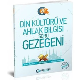 8. Sınıf Din Kültürü ve Ahlak Bilgisi Soru Gezegeni Gezegen Yayınları