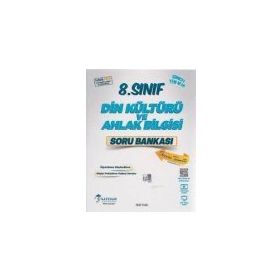 8. Sınıf Din Kültürü ve Ahlak Bilgisi Soru Kitabı Saydam Yayınları