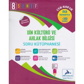 8. Sınıf Din Kültürü ve Ahlak Bilgisi Soru Kütüphanesi - Paraf Yayınları