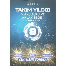 8. Sınıf Din Kültürü ve Ahlak Bilgisi Takım Yıldızı Soru Bankası-Netbil Yayınları