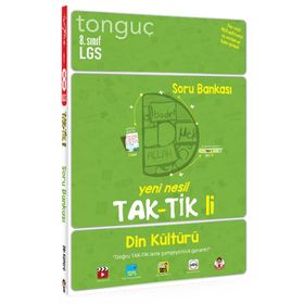 8. Sınıf Din Kültürü ve Ahlak Bilgisi Taktikli Soru Bankası - Tonguç Akademi