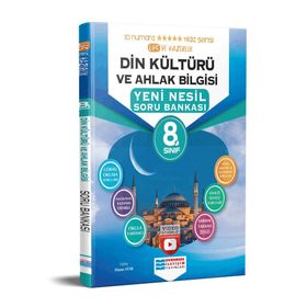 8. Sınıf Din Kültürü ve Ahlak Bilgisi Video Çözümlü Soru Bankası-Evrensel İletişim Yayınları